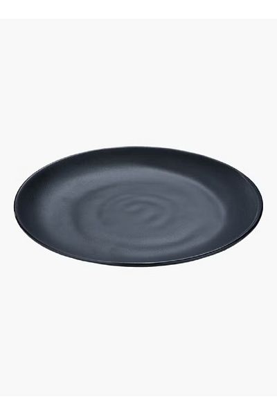 rexa Round Shape Classic Side Plate Black 19cm