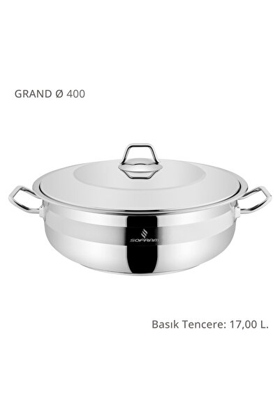 Sofram Grand 40 Cm Basık Tencere