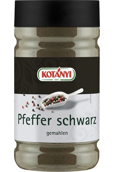 Kotanyi Ground black pepper, 600 g, Kotanyi Professional