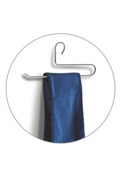 Bundera 5-Piece Metal Trouser Hanger Closet Organizer