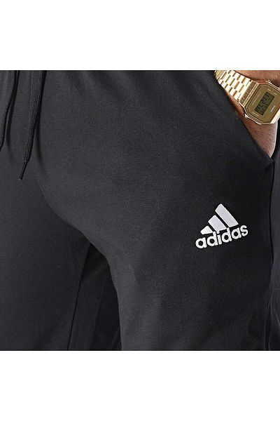adidas Ανδρικό μαύρο παντελόνι κατάλληλο για καθημερινή χρήση και προπόνηση
