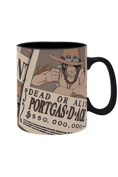 MECKSA Anime Wanted Coffee Black Mug Tea Cup 11 Oz