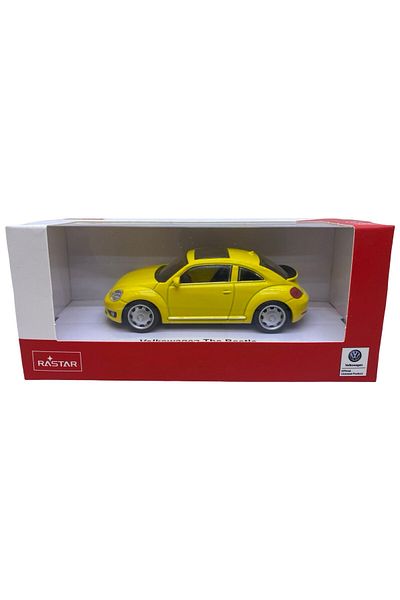 JPT Model Volkswagen Beetle yellow 1:43 Rastar