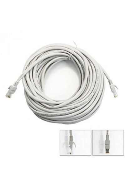 BOEM Cablu de internet, cablu UTP, Cat5e, conductor CCA 15m