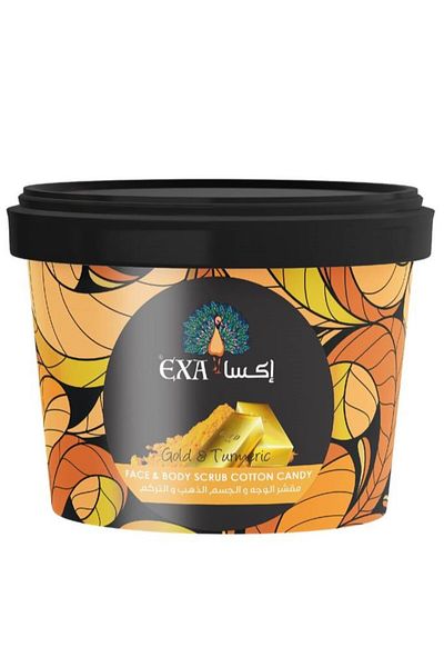 EXA Exa Gold & Turmeric Face & Body Scrub 400g