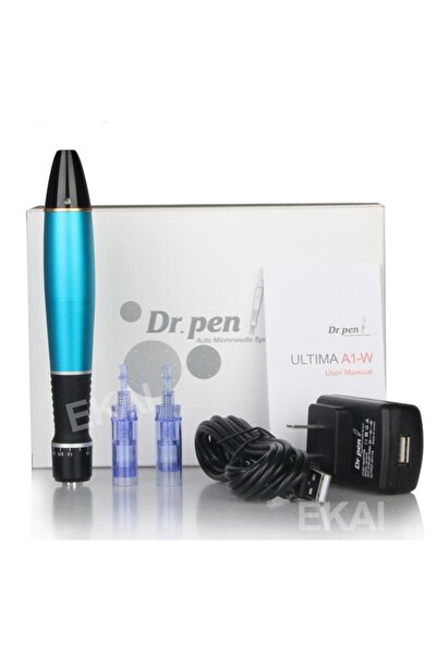 MACVI Macvi® Dermapen A1W Titan Micro-Needle Pen, 2x 12-pin Refills, Depth 0.25 - 3.00 mm, 5 Speeds
