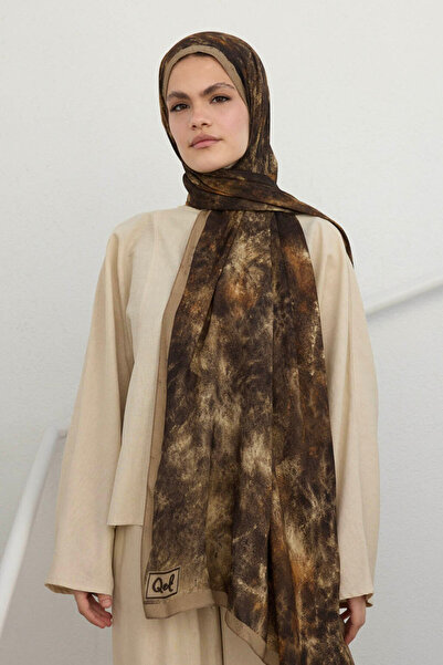 Qef Deluxe Summer Shawl Batic Brown