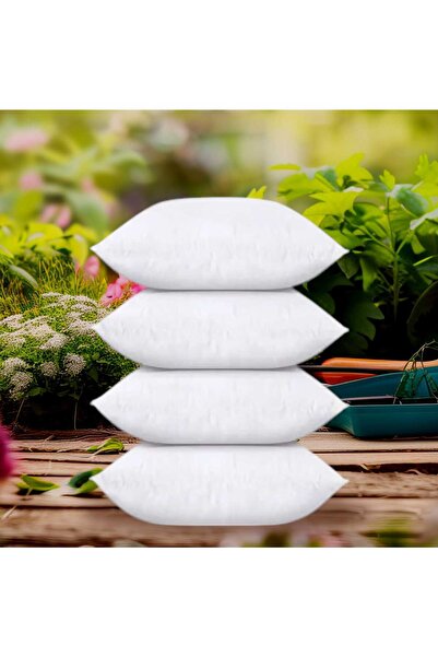 MPY GLOBAL 4,Pcs Premium Square Throw Pillow Interior Pillow 1St Quality Fiber Filled Seat Pillow