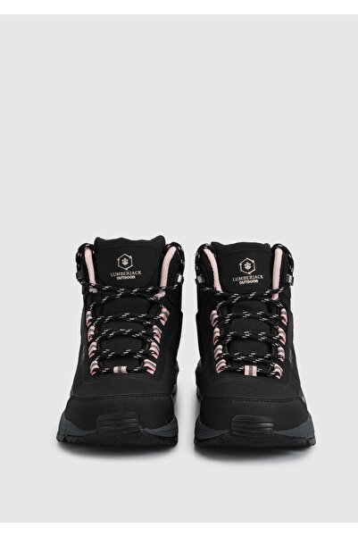 lumberjack Γυναικείες μαύρες αδιάβροχες μπότες εξωτερικού χώρου 4W Eco - Hi 4PR - 37