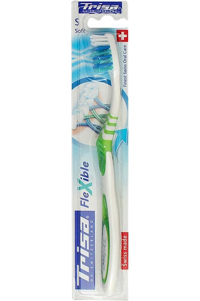 Trisa Flexible Soft Toothbrush With Travel Cap