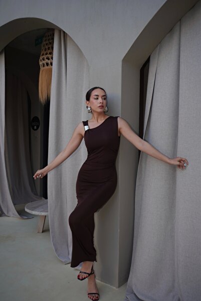 Eka Rochie maro de damă cu cataramă 0994-0102