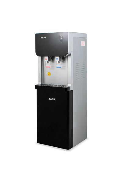 Zass Water Dispenser With Water Filtration System Zwd 08 Wf, Hot Water/cold Water Compressor Cooling