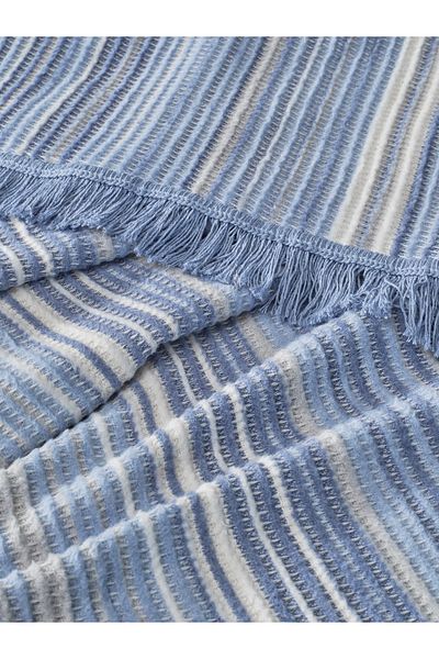 Vicuna Home Softy Cotton Tv Blanket - Denim Blue