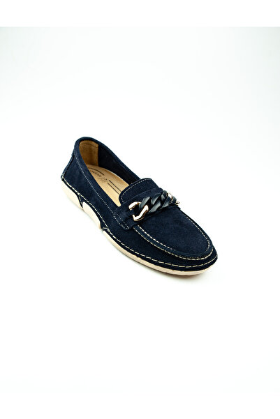 Voyager 187 Синій замшевий жіночий балет