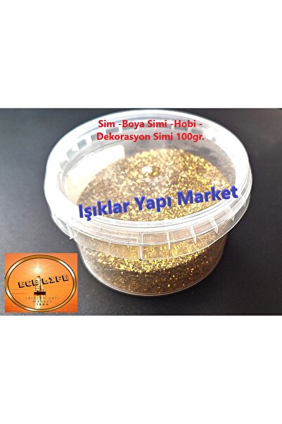 ece life Sim -boya Simi -hobi -dekorasyon Simi 100gr.-altın