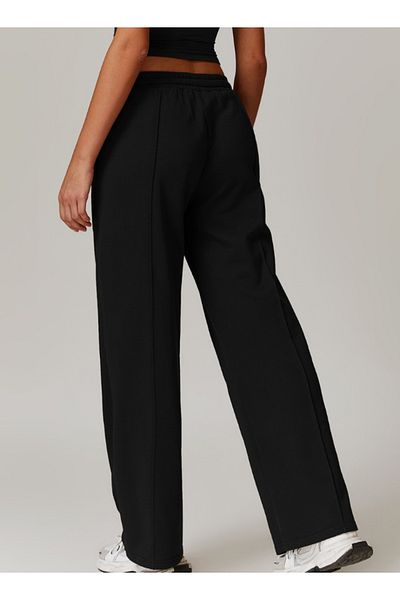 KAWN YOGA Womens Mid Waist Workout Sport Sweatpants Running Pants