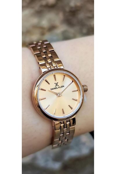 Daniel Klein Dke.1.10874 Round Case Minimal Design Women Wrist Watch