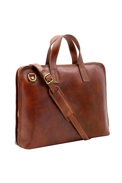 UTIL LAND FASHION Geanta portlaptop din piele naturala vachetta, SL4453
