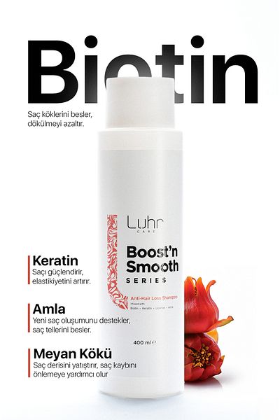 Luhr Care Anti-Hair Loss Shampoo, Fast Hair Growth Nourishing and Repairing Shampoo