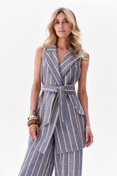 Blue Shadow Babax Jeans Women's Vest