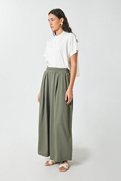 ZÜLAYS Salaş Modal Pantolon Yeşil