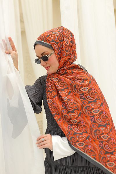 Silk Home Σάλι Leyla Desen Naria