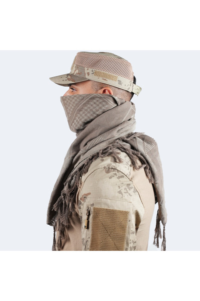 Wolftrap Tactical Wolftrap Alpha Patterned Puşi, Women's & Men's Scarf, Military Shawl, 100X100 cm