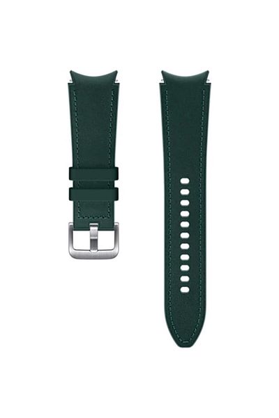 Samsung Samsung Hybrid Leather Band smartwatch strap for Galaxy Watch4 Classic, 20mm S/M, Green