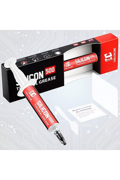 CoolerCube CPU thermal paste, plastic, white, 9 g