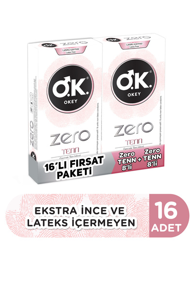 Okey Zero Tenn 16'lı Prezervatif