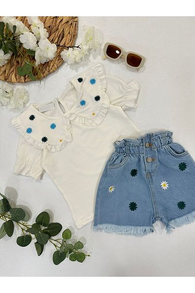 ChibuumKids GIRL'S SHORTS SET