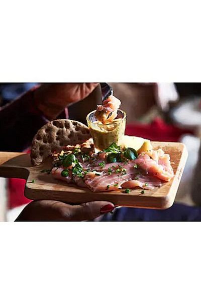 rexa Plastic Chopping Board Brown 30cm