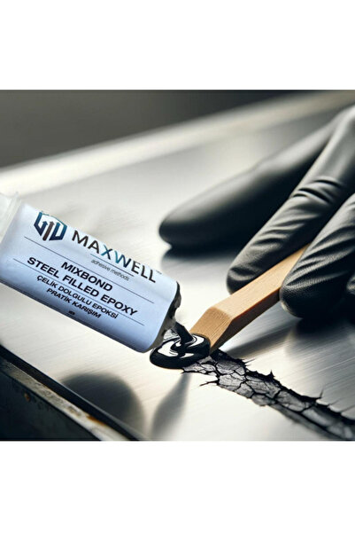 Maxwell Mixbond Steel Filled Epoxy ( Çelik Dolgulu Tamir Epoksi) 25ml.
