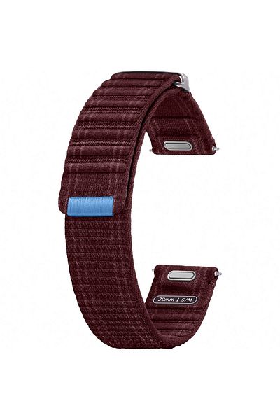 Samsung Curea smartwatch Samsung Fabric Band pentru Galaxy Watch7, (S/M), Wine