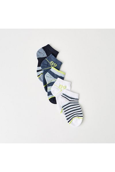Juniors Printed Socks - Set of 5