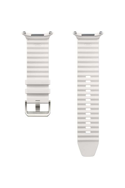 Samsung Samsung PeakForm Band smartwatch strap for Galaxy Watch Ultra, White Sand