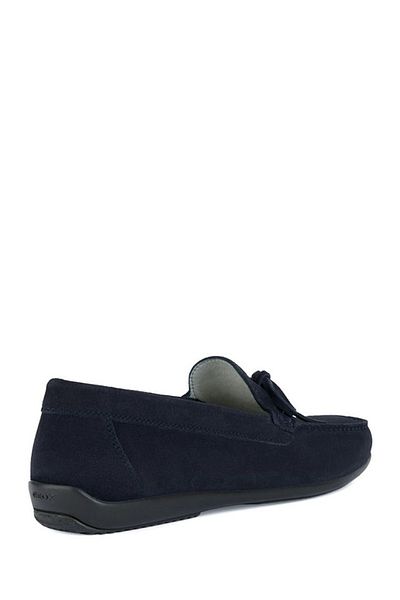 Geox Navy Blue Ascanio Suede Leather Men's Casual Loafer - U350wa00022c4002