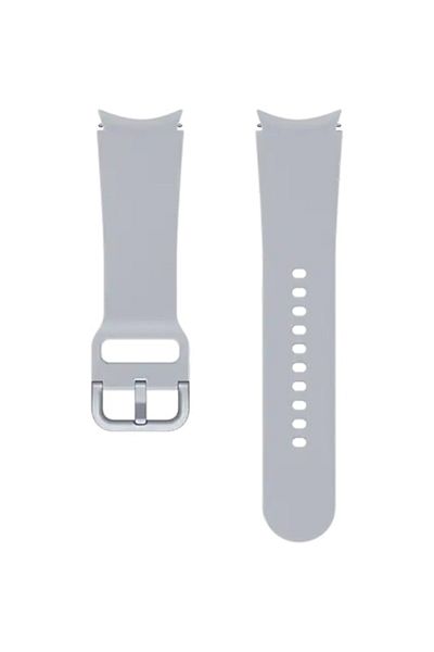 Samsung Samsung Sport Band smartwatch strap for Galaxy Watch4 20mm S/M, Silver