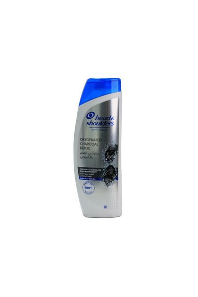 Head&Shoulders شامبو مضاد للقشرة بالفحم المؤكسج لإزالة السموم 390 مل