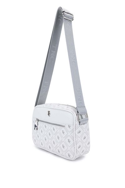 Tamer Tanca Women's Vegan White Messenger Bag