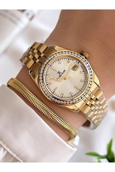 Daniel Klein Steel Cord 3 Atm Water Resistant Special Design Women Wristwatch+Bracelet Vs.Blkt.0230