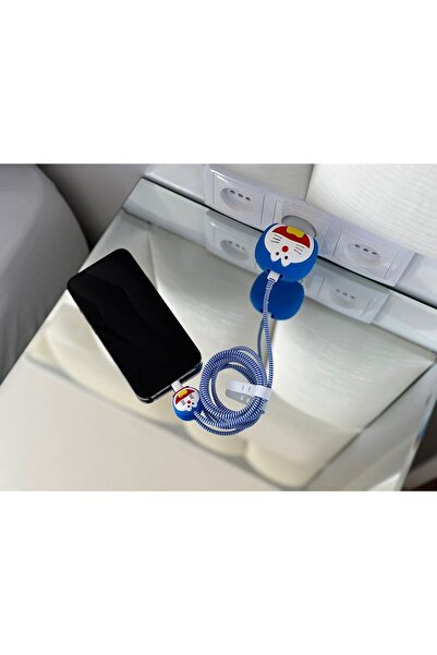 Enzuis Set de 3 accesorii de protecție pentru cablu de încărcare, PVC, multic...