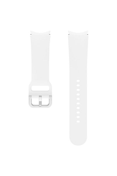 Samsung Curea smartwatch Samsung Sport Band pentru Galaxy Watch5, 20mm, (M/L), White