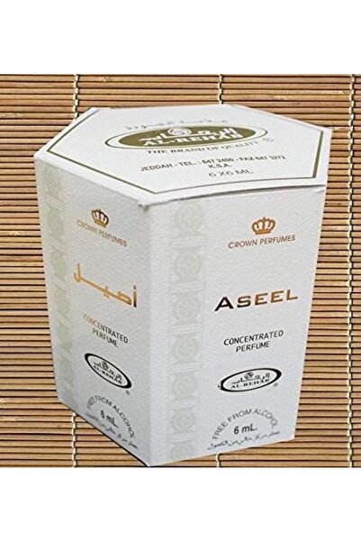 ALREHAB Aseel Concentrated Perfume Oil Roll on Bottle 6ml of 6pcs by Al Rehab