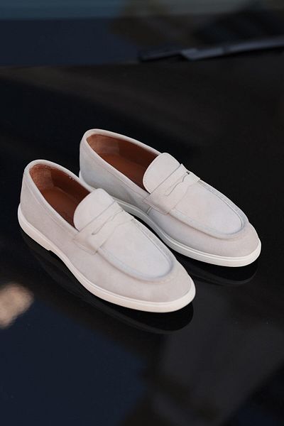 Serhat Özköroğlu Lfr-F083 Suet Roller Shoes Latte