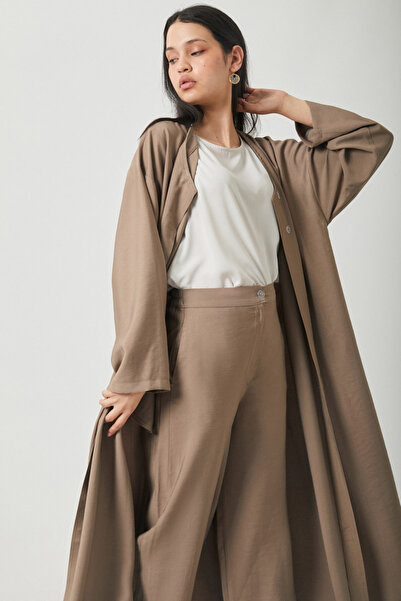 ZÜLAYS Kruvaze Takım Vizon