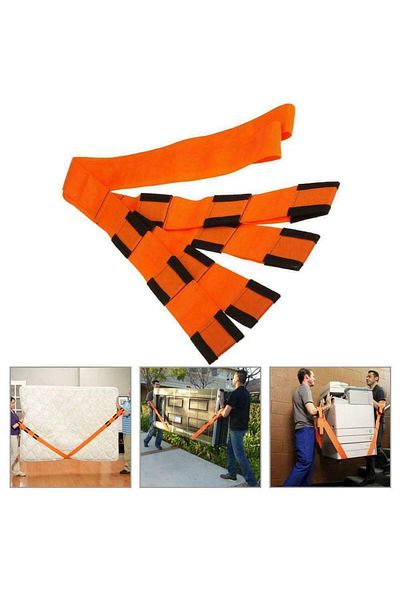 BOEM Set of 2 straps for carrying and moving furniture, maximum weight supported 800Kg, Barste CH-22