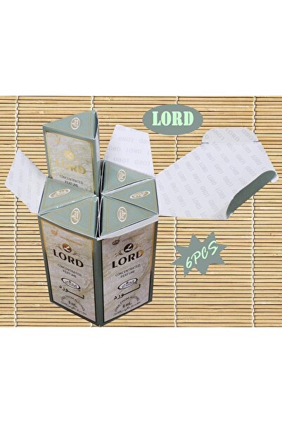ALREHAB Al Rehab Lord perfume oil roll on 6 ml 6 pieces