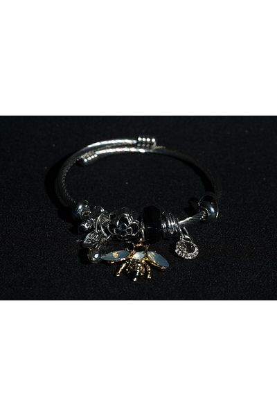 Hayalet Charm Style Steel Bracelet