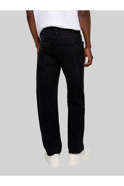 s.Oliver Nelio Men's High Waist Slim Fit Jeans, , Black
